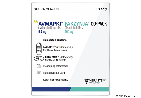 Avmapki Fakzynja Co-Pack (avutometinib/defactinib)